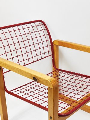 Vintage Wire Armchair by Knut & Marianne Hagberg for Ikea, 1982