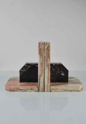 Art Deco Marble Bookends, France, 1930s, Set of 2 for sale at Pamono