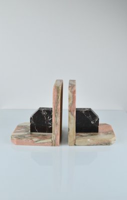 Art Deco Marble Bookends, France, 1930s, Set of 2 for sale at Pamono