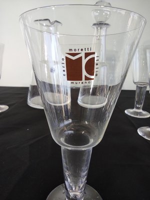 Murano Glasses by Carlo Moretti, murano carlo moretti italia 金彩