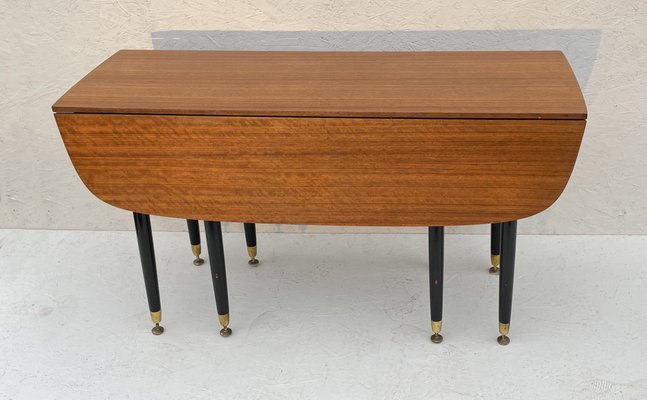 Mid century drop leaf dining table outlet