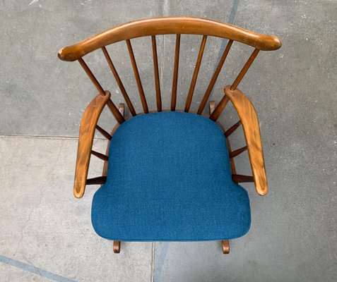 Mid-Century Rocking Chair by Børge Mogensen for FDB Møbler, 1960s