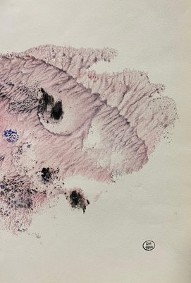 Dora Maar, Pink Thought, Mixed Media on Paper, 1950s for