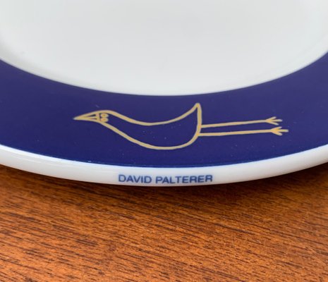 German Postmodern Flying Objects Series Plates by David Palterer