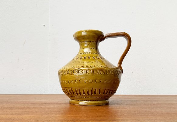 Tuscan Ceramic Small Pitcher, Multiple Colors, Made in Italy