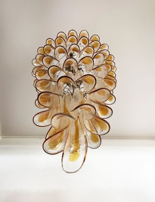 Vintage Italian Murano Glass Spiral Chandelier for sale at Vintage Italian Murano Glass Spiral Chandelier for sale at