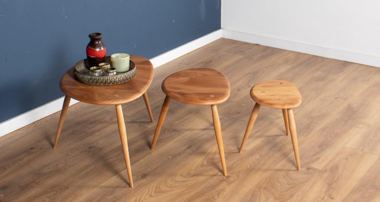 Ercol windsor 2024 nest of tables