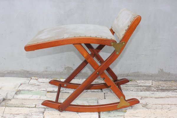 Vintage folding stool best sale