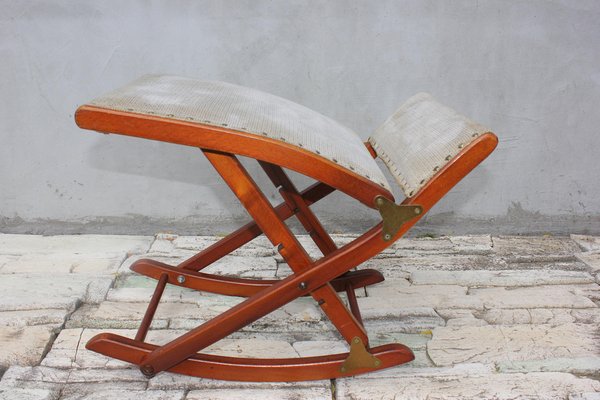 Vintage folding stool sales