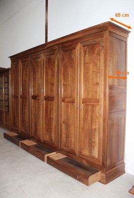 19th Century 6-Door Wardrobe for sale at Pamono