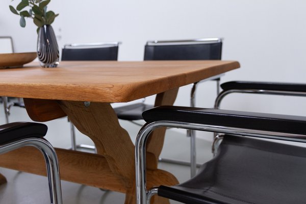 Vintage S34 Cantilever Chairs by Mart Stam for Thonet 1980s Set