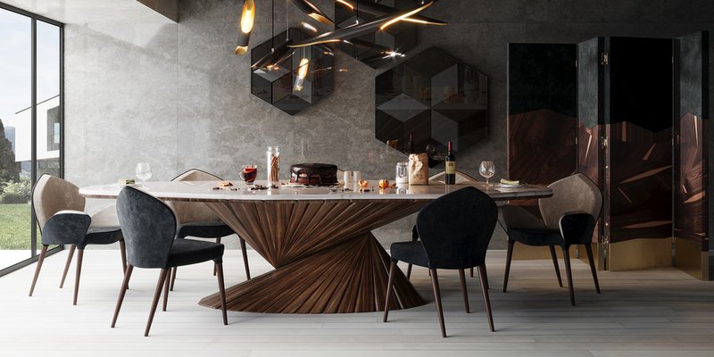 Bonsai Dining Table by Alma De Luce for sale at Pamono