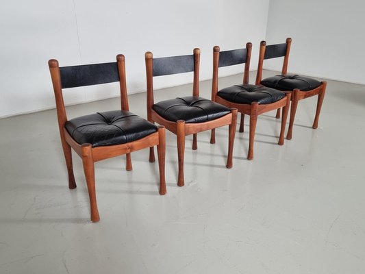 Silvio Coppola チェア　イタリア Dining Chairs by Silvio Coppola for Bernini, 1960s, Set of 4