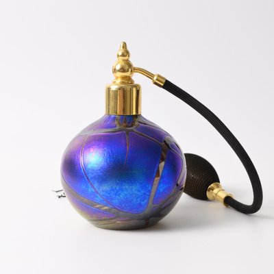 Crystal Perfume Vintage Atomiser Stuart Crystal 'Amy' Design Cross