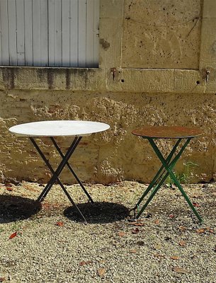 Tavolo pieghevole da giardino, Francia, XIX secolo in vendita su