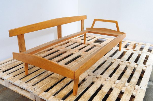 Mid century daybed frame deals