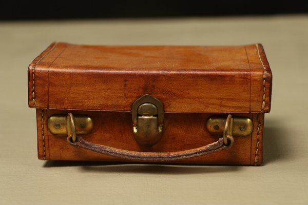 Vintage American Leather Briefcase by Hartmann, 1920 for sale at Pamono