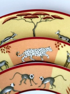 Africa Table Service from Hermès, 1990s, Set of 24 for sale at Pamono