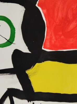 Joan Miro, Sala Gaspar, Barcelona, ​​September, 1970, Lithograph