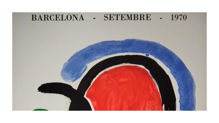 Joan Miro, Sala Gaspar: Sobreteixims i escultures, 1972