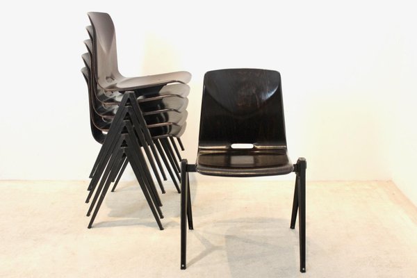 椅子 Galvanitas chair S22 brown&black 椅子 Galvanitas chair S22 brown&black S16 Chair Ocher Brown
