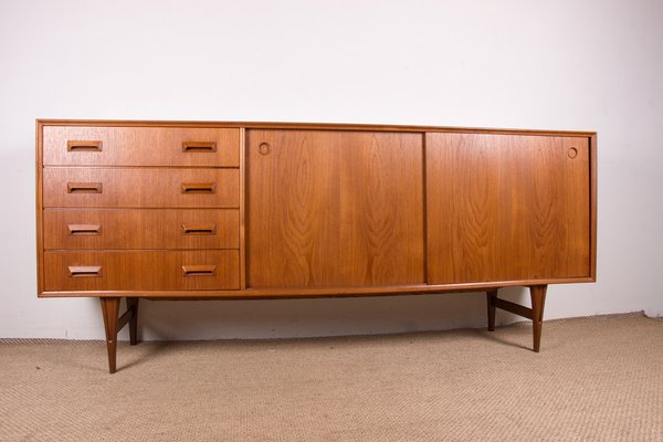 Scandinavian Teak Row 1960s for sale at Pamono