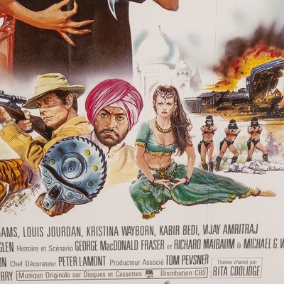 Póster de James Bond Octopussy francés, 1983 en venta en Pamono