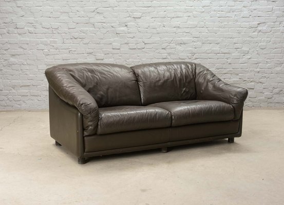 Leather center sale sofa for sale