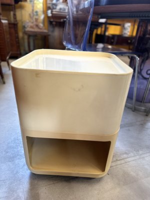 Vintage Square Bedside Table by Anna Castelli for Kartell Vintage Square Bedside Table by Anna Castelli for Kartell