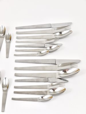 Model 2060 Cutlery Set for 6 attributed to Carl Auböck for Model 2060 Cutlery Set for 6 attributed to Carl Auböck for