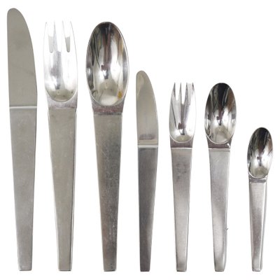 Model 2060 Cutlery Set for 6 attributed to Carl Auböck for Model 2060 Cutlery Set for 6 attributed to Carl Auböck for