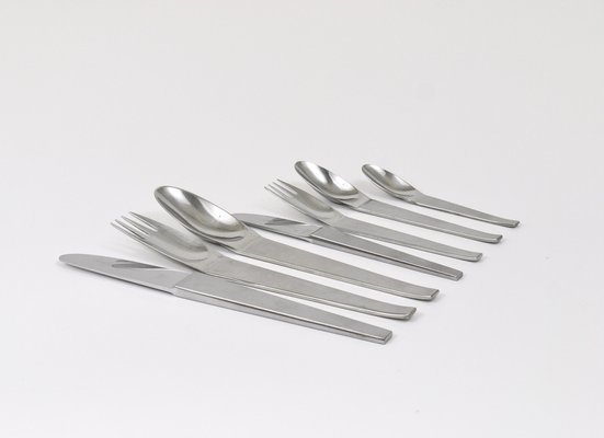 Model 2060 Cutlery Set for 6 attributed to Carl Auböck for Model 2060 Cutlery Set for 6 attributed to Carl Auböck for