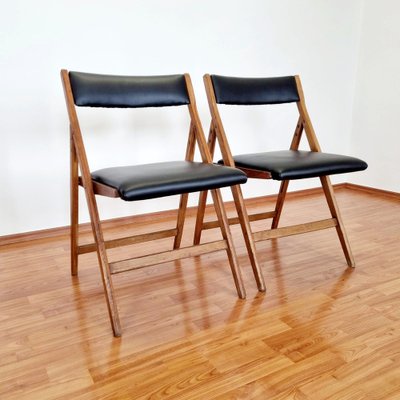 Set of Mid-Century Folding Chairs by Gio Ponti, 1960s