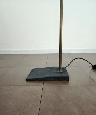 Mid-Century Floor Lamp in Brass and Metal, 1960s for sale at Mid-Century Floor Lamp in Brass and Metal, 1960s for sale at