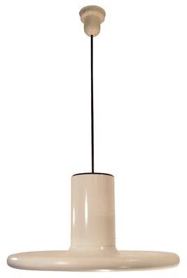 Mid Century White French Pendant Ceiling Light From Lita 1960 Mid Century White French Pendant Ceiling Light From Lita 1960