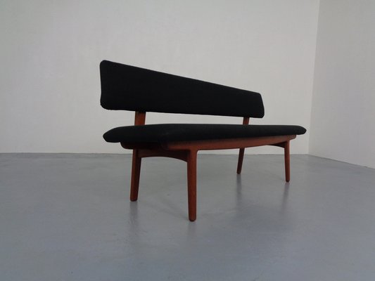 Large Teak Bench by Aksel Bender Madsen Ejnar Larsen for N stved