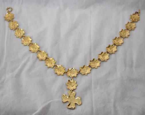 Vintage Necklace Pendant by Edouard Rambaud, 1980s, Set of 3  display picture 1