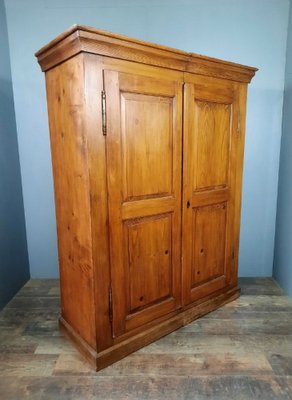 Comtoise Cabinet in Fir Tree with Honey Patina for sale at Pamono
