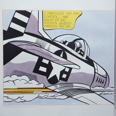Roy Lichtenstein, Wham!, 2003, Screen Print for sale at Pamono