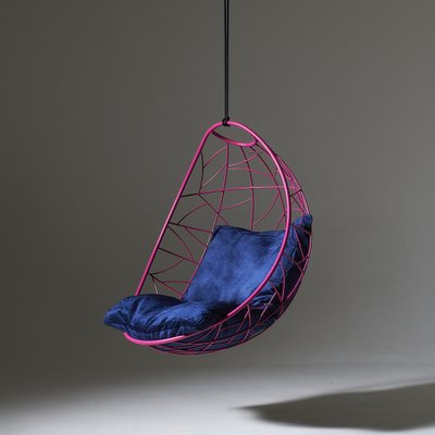 Modern Pink Hanging Egg Chair from Studio Stirling