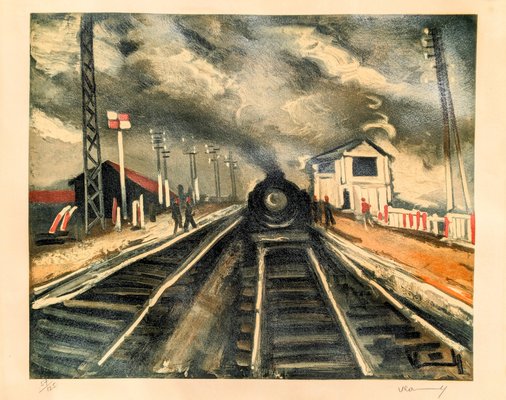Vintage 1974 Maurice de Vlaminck Vintage 1974 Maurice de Vlaminck