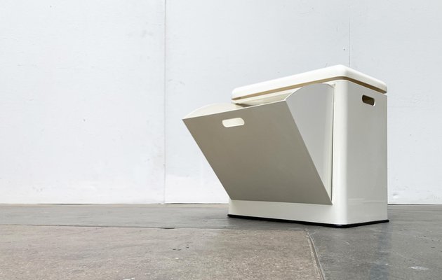 Mid-Century Italian Space Age Laundry Basket Hamper, 1960s for