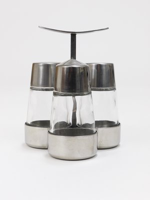 Salt and Pepper Menage Condiment Set by Marianne Dezel for