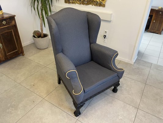 Grey vintage online chair