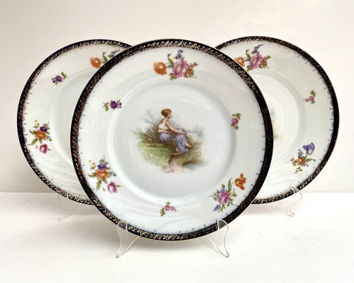 Porcelain Plates from Rosenthal, Germany, Set of for sale at Pamono
