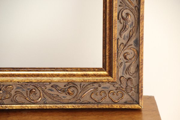 Gold Wood Painting Frame, France, 1950s for sale at Pamono