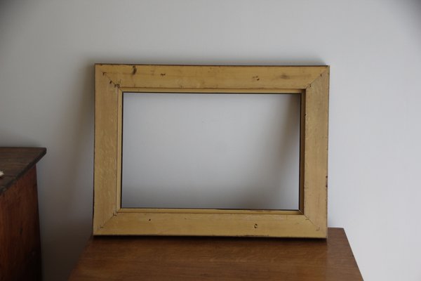 Gold Wood Painting Frame, France, 1950s for sale at Pamono