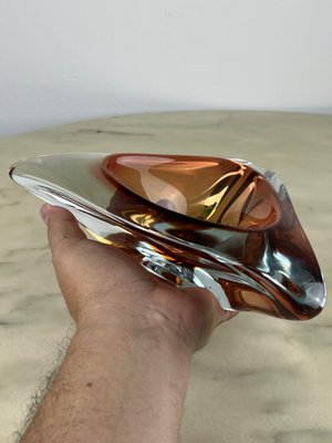 Italian Submerged Glass Ashtray in Murano, 1970s for sale at Pamono