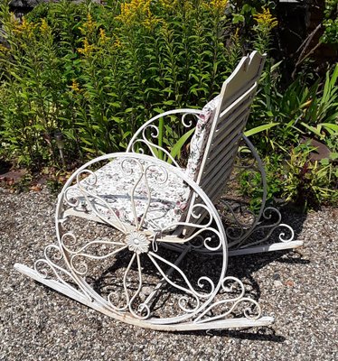 Metal outdoor online swing chair