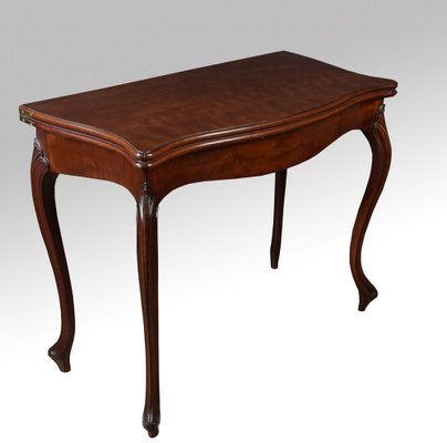 An English George III Serpentine Scroll Leg Mahogany Window Bench An English George III Serpentine Scroll Leg Mahogany Window Bench